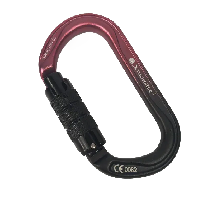Chameleon O2 Lightweight Twist-Lock O-Shaped Carabiner