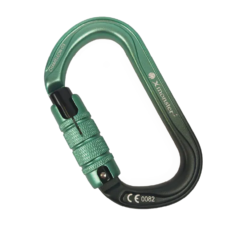 Chameleon O3 Lightweight Triple Lock O-Shaped Carabiner